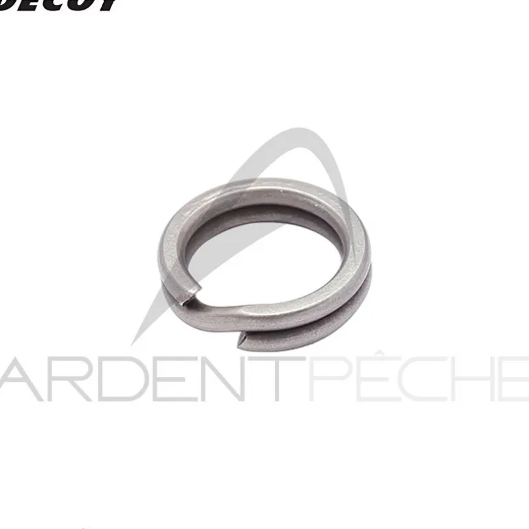Anneaux brisés DECOY Split ring silver light