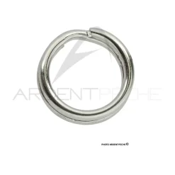 Anneaux brisés W Fine gauge laiton nickelé