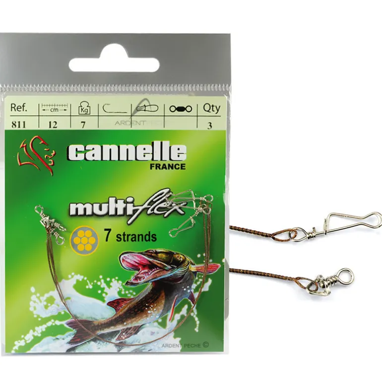 Avançon CANNELLE multiflex spécial poisson nageur 12 cm