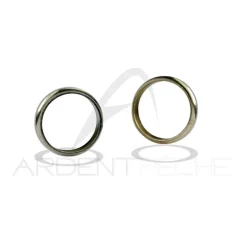 Bague de finition haut de poignée Argent