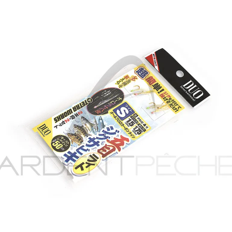 Bas de ligne DUO Drag metal shore jig sabiki kit remplacement