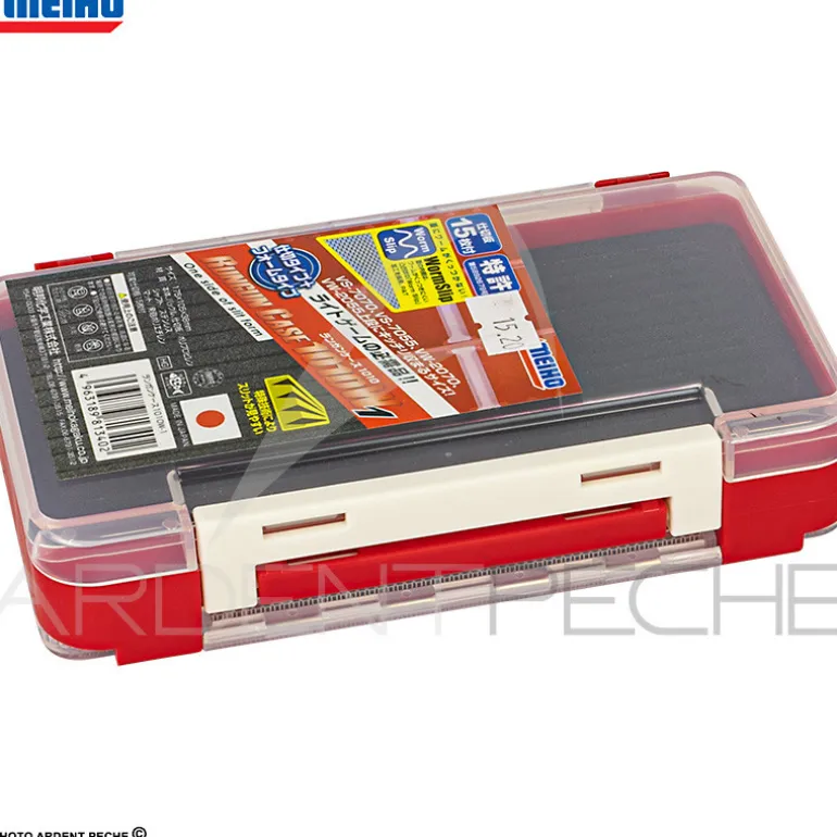 Boite MEIHO Run gun case 1010 W 1 Red