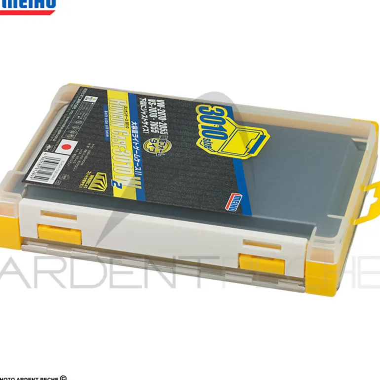 Boite MEIHO Run gun case 3010 W 2 Yellow