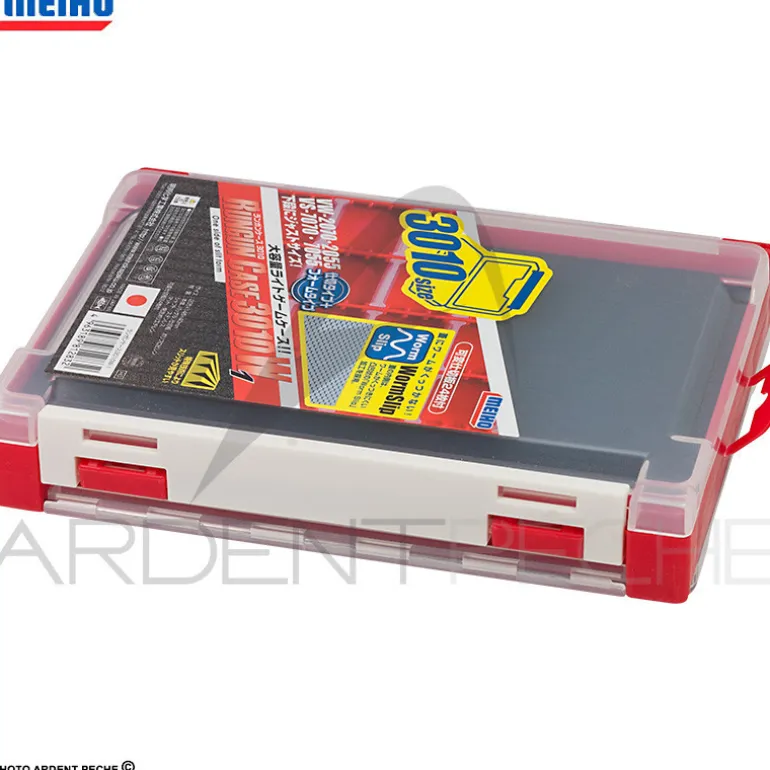 Boite MEIHO Run gun case 3010 W 1 Red