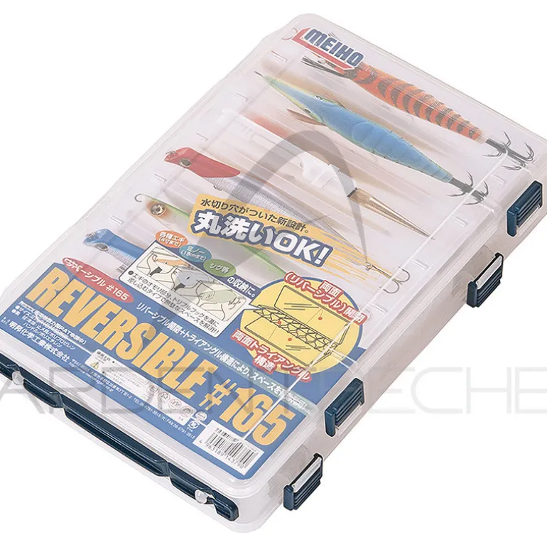 Boite réversible MEIHO Reversible 165 Clear