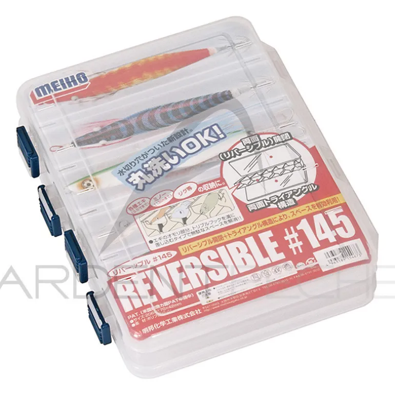 Boite réversible MEIHO Reversible 145 Clear