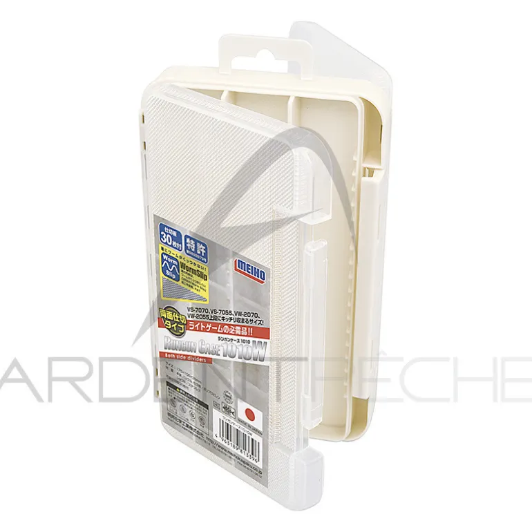 Boite réversible MEIHO Run gun case 1010 W White