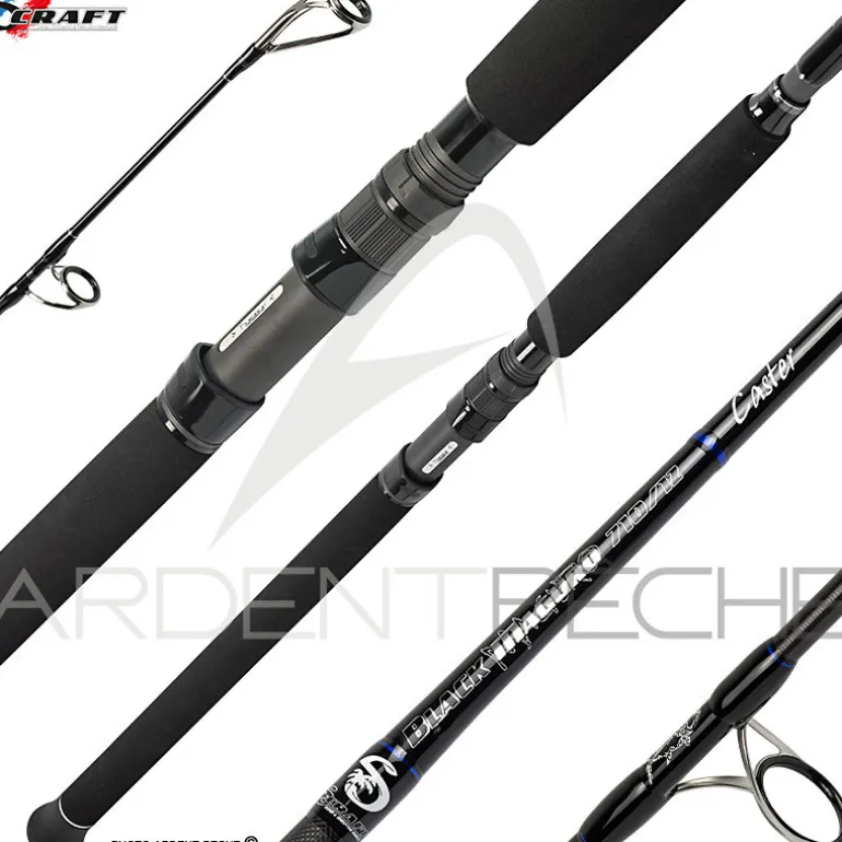 Canne S CRAFT Black maguro caster 710/12