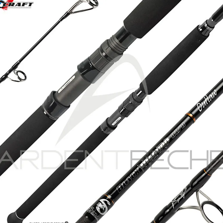 Canne S CRAFT Black maguro outlaw 81/8