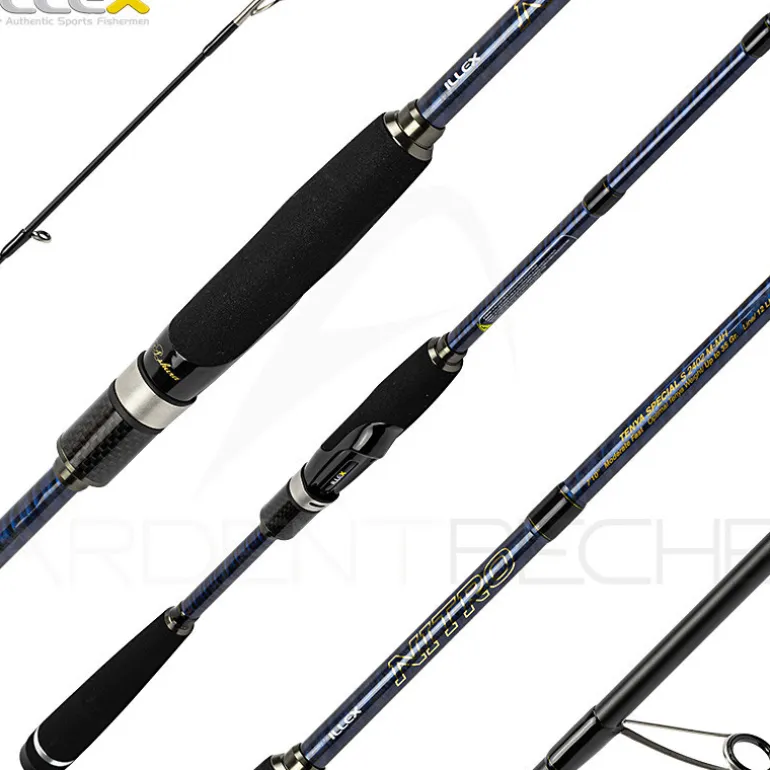 Canne spinning ILLEX Nitro S 2402 M MH Tenya special