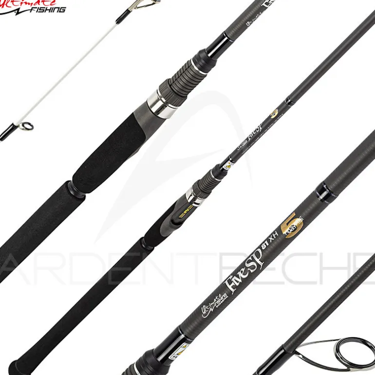 Canne spinning ULTIMATE FISHING Five spin 81 XH Muay taï