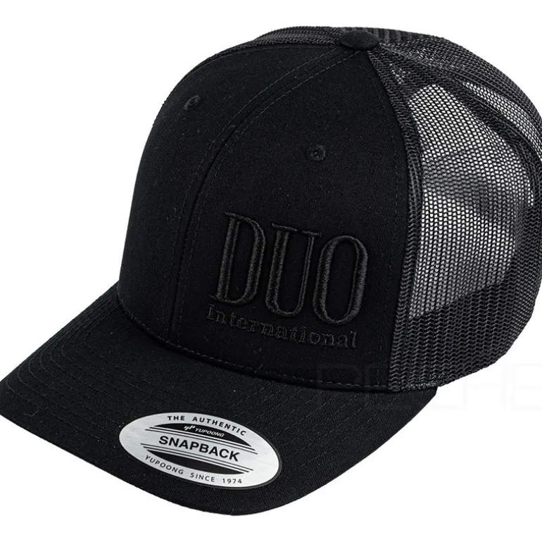 Casquette DUO Mesh snapback cap black