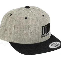 Casquette DUO Snapback heather grey/black