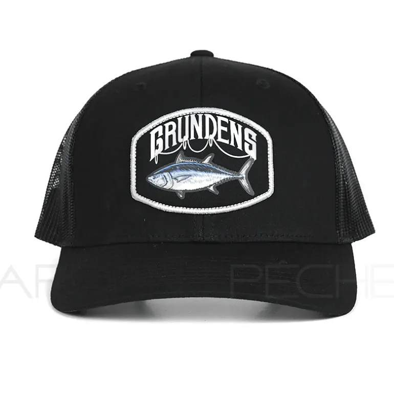 Casquette GRUNDENS Bluefin trucker Solid black