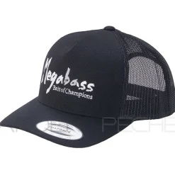Casquette MEGABASS Brush trucker Black/White