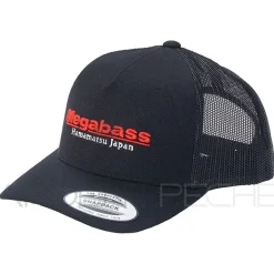 Casquette MEGABASS Classic trucker Black/Red