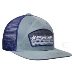Casquette SAGE Patch Trucker Blue