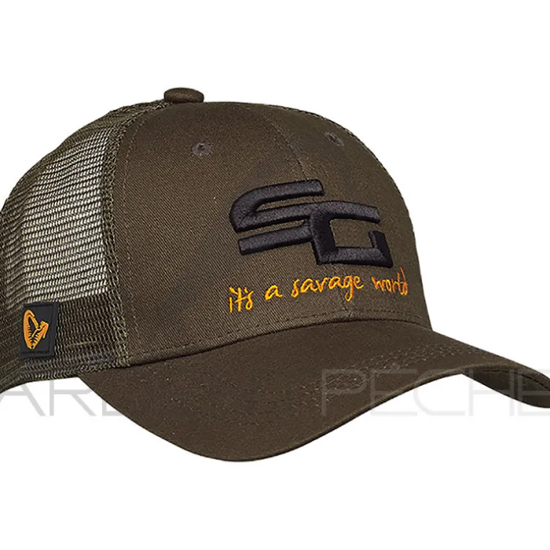 Casquette SAVAGE GEAR SG4 cap olive green