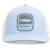 Casquette SIMMS Double Haul Icon Trucker Tarpon Steel Blue