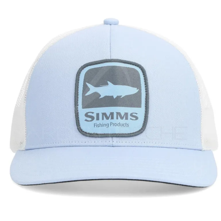 Casquette SIMMS Double Haul Icon Trucker Tarpon Steel Blue