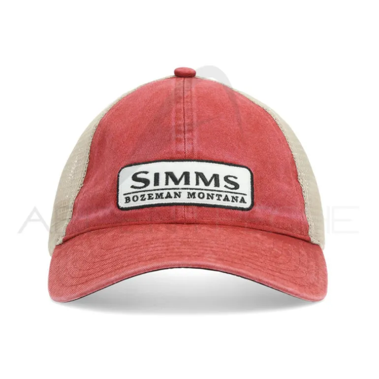 Casquette SIMMS Heritage Trucker Simms Orange