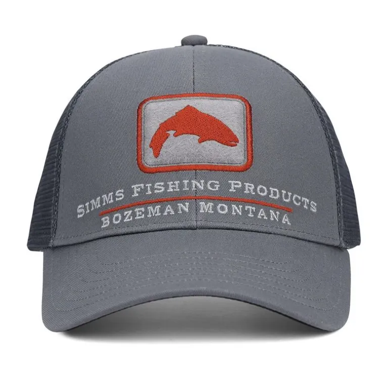 Casquette SIMMS Single Haul Small Fit Trucker Gunmetal
