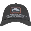 Casquette SIMMS Trout Icon Trucker Carbon