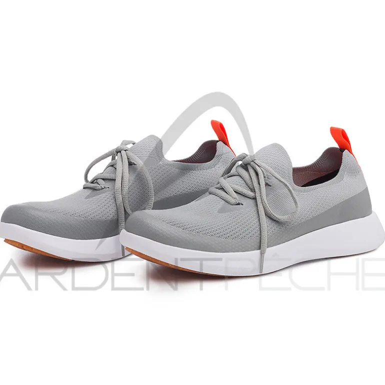 Chaussures GRUNDENS Sea knit boat Metal