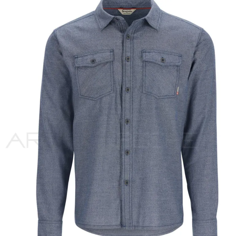 Chemise SIMMS Shoal Flannel Shirt Midnight