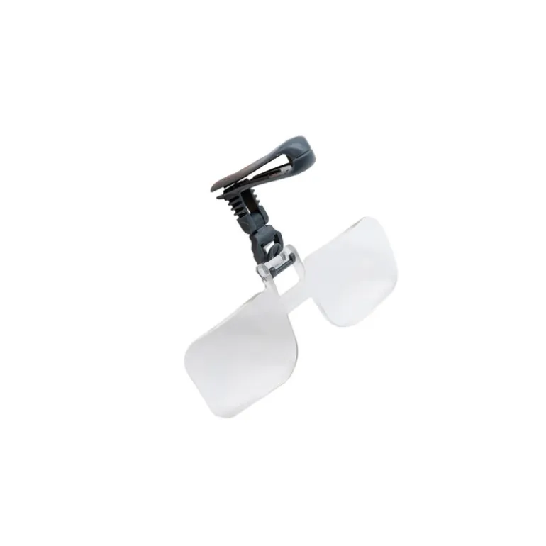 Clip Loupe casquette DEVAUX relevable Carson 2,25X +5