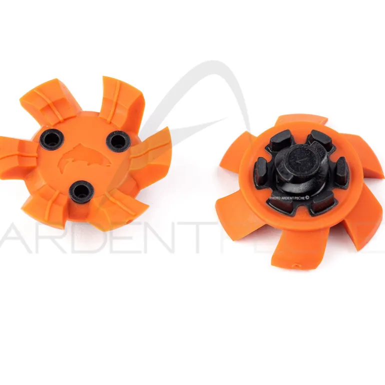 Clous SIMMS G4 Pro Powerlock Cleats TPR Orange