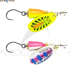 Cuiller BLUE FOX Vibrax fluo hameçon simple