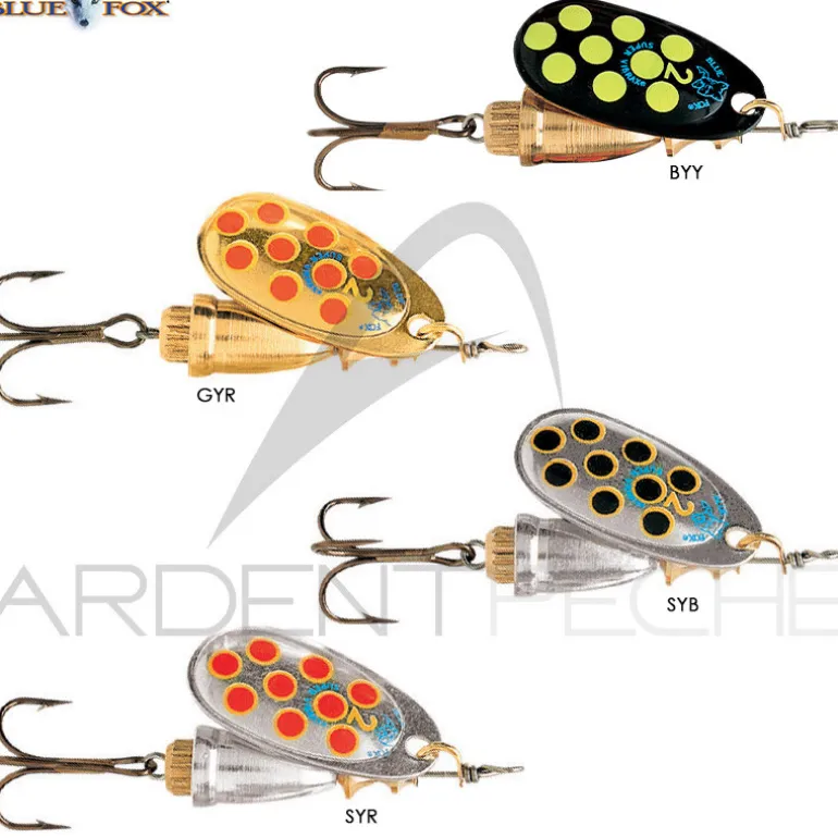 Cuiller BLUE FOX Vibrax hot pepper