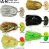 Cuiller DAM Effzett Pike rattlin spinner 40g