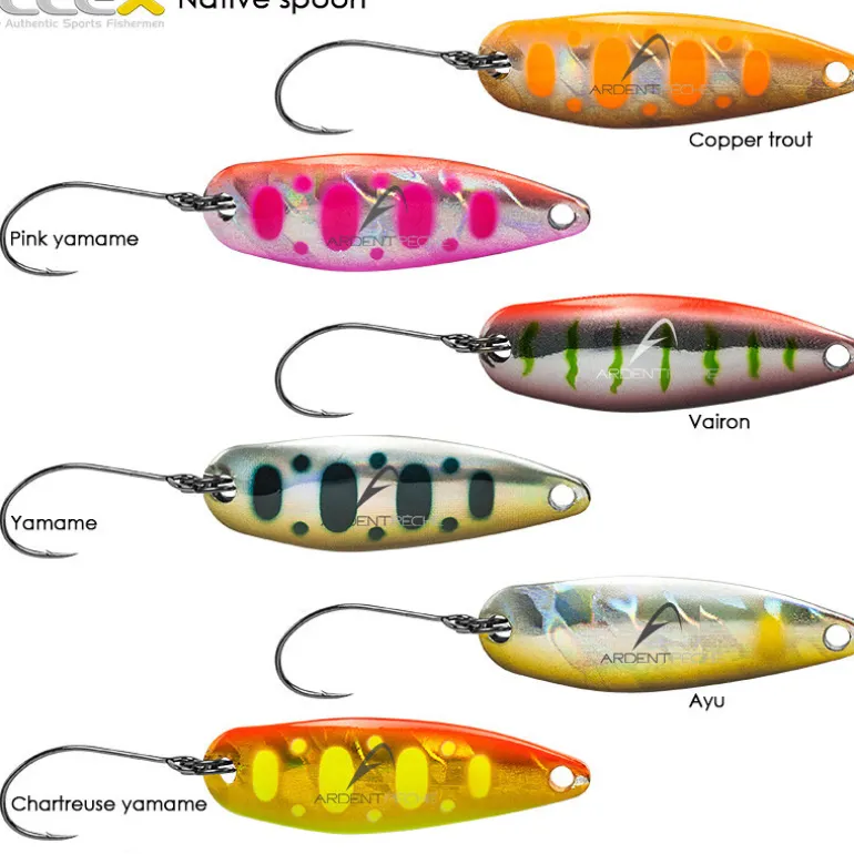 Cuiller ondulante ILLEX Native spoon 3.5g