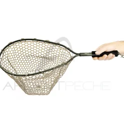 Epuisette Adams Built alu Trout net rubber 15