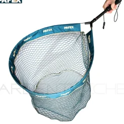 Epuisette PAFEX Flynet filet anti accroche manche carbone poignée mousse EVA