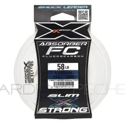 Fil fluorocarbone XBRAID FC Absorber slim and strong
