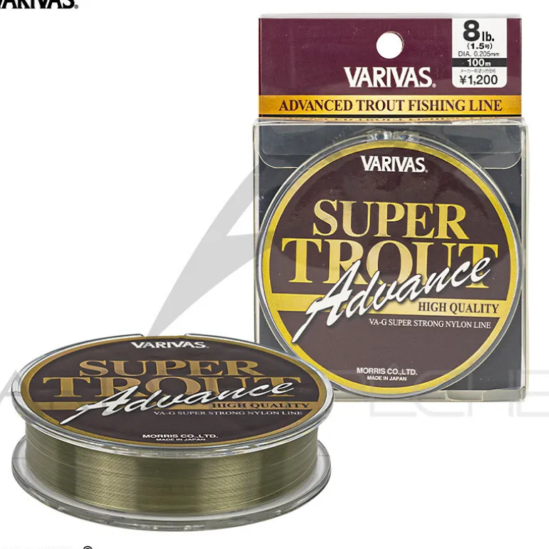 Fils nylon VARIVAS Super trout advance 100m
