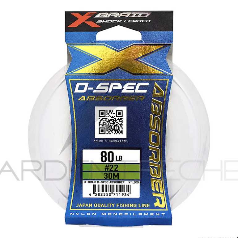 Fils nylon XBRAID D Spec absorber 30m