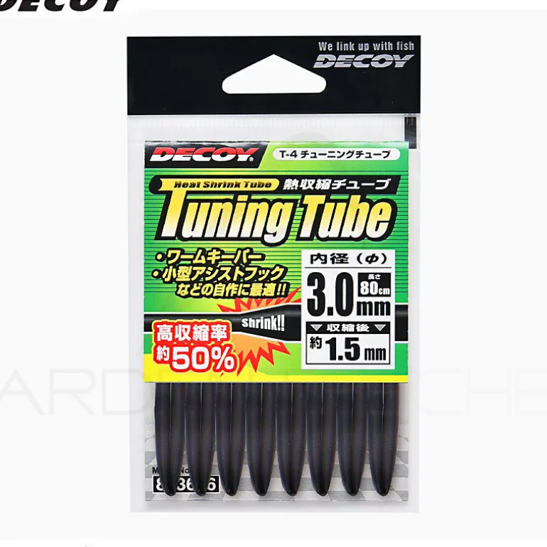 Gaine thermorétractable DECOY T-4 Tunning tube