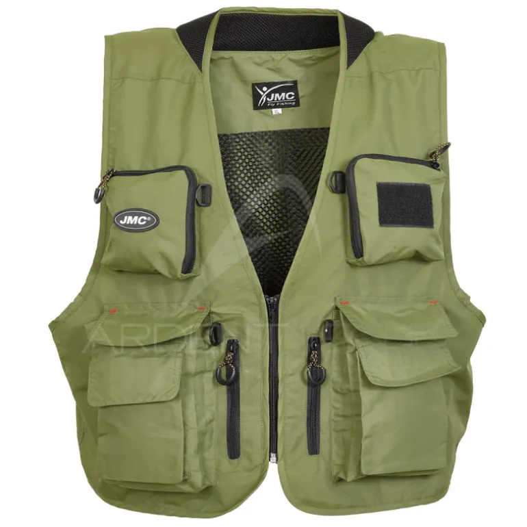 Gilet mouche JMC TRADITION olive V2