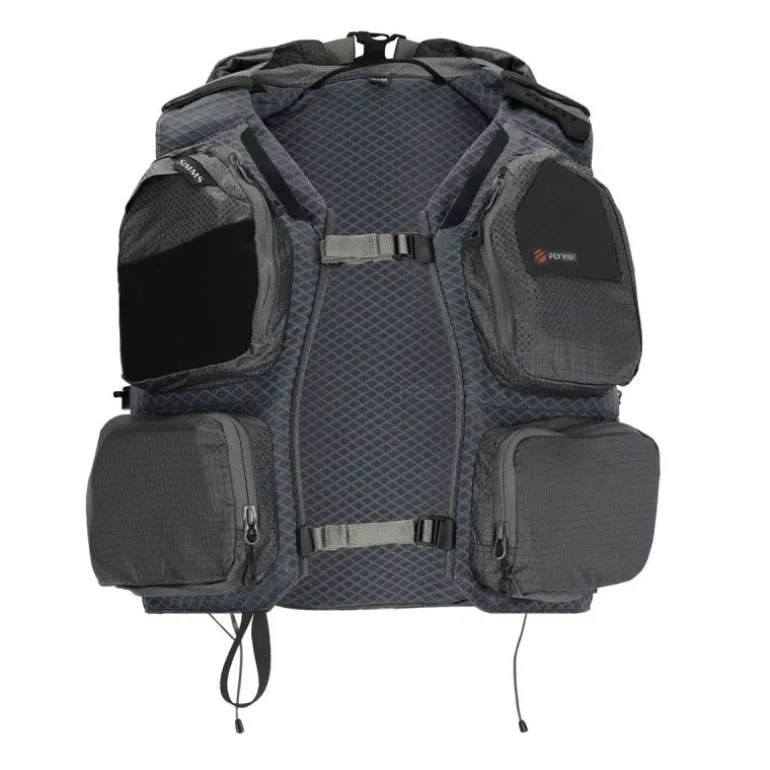 Gilet SIMMS Flyweight Vest Pack Smoke
