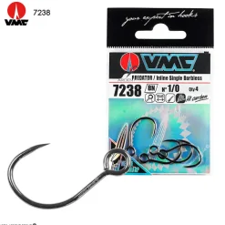 Hameçon simple VMC Predator 7237 B BN