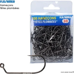 Hameçon têtes plombées FLASHMER 60° HTPP