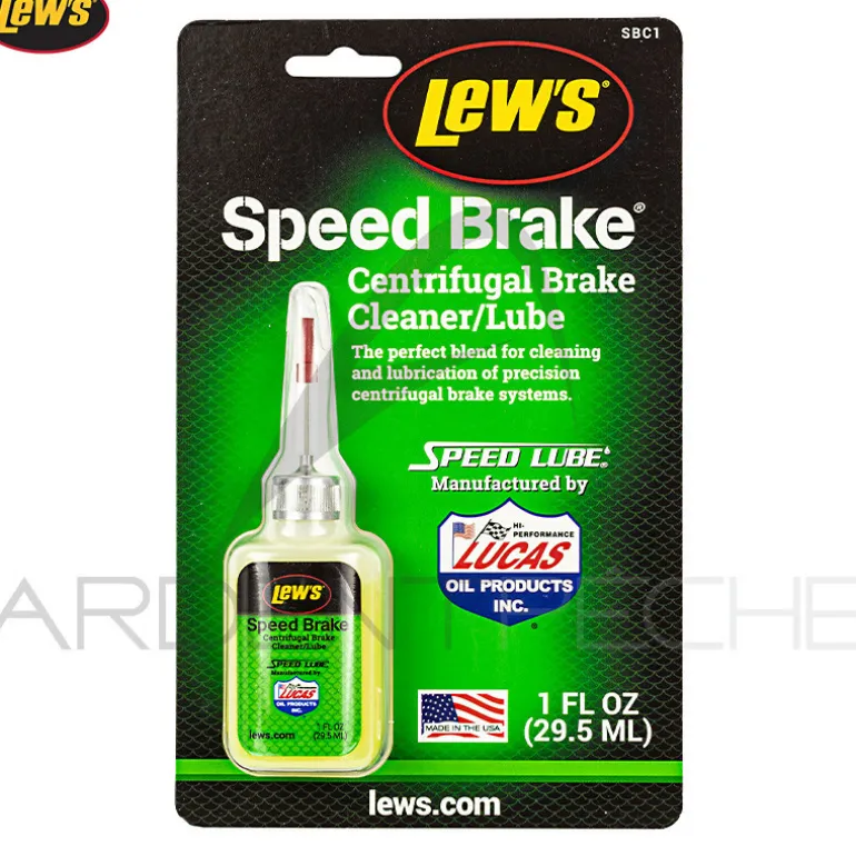Huile LEW´S Centrifugal brake cleaner/lube