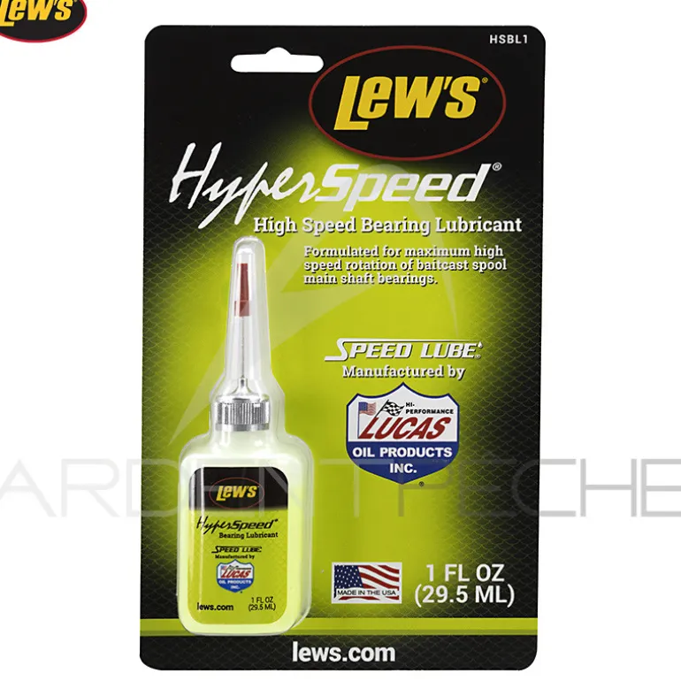 Huile LEW´S Hyperspeed bearing lubricant