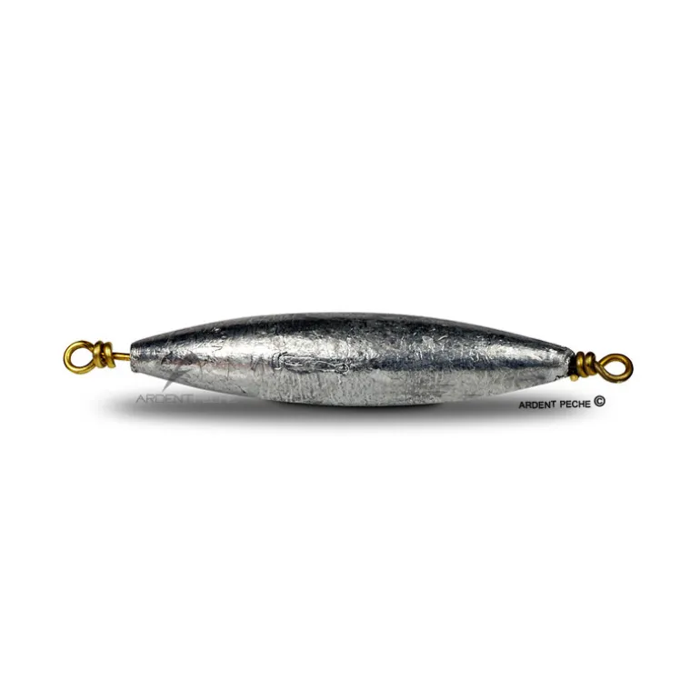 LEMER Plomb olive longue 2 boucles x1