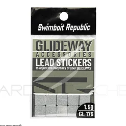 Lest autocollant SWIMBAIT REPUBLIC Lead sticker