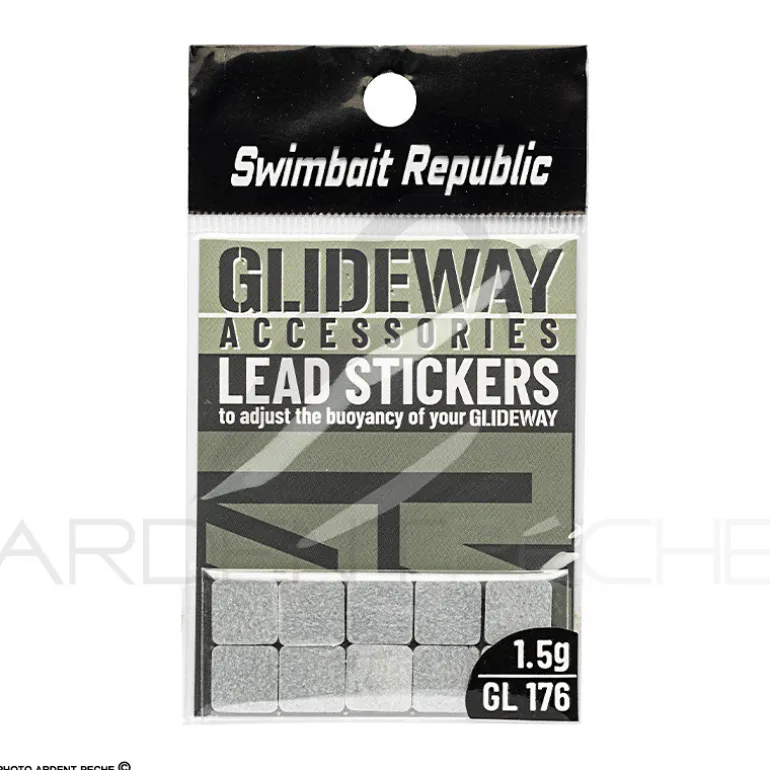 Lest autocollant SWIMBAIT REPUBLIC Lead sticker